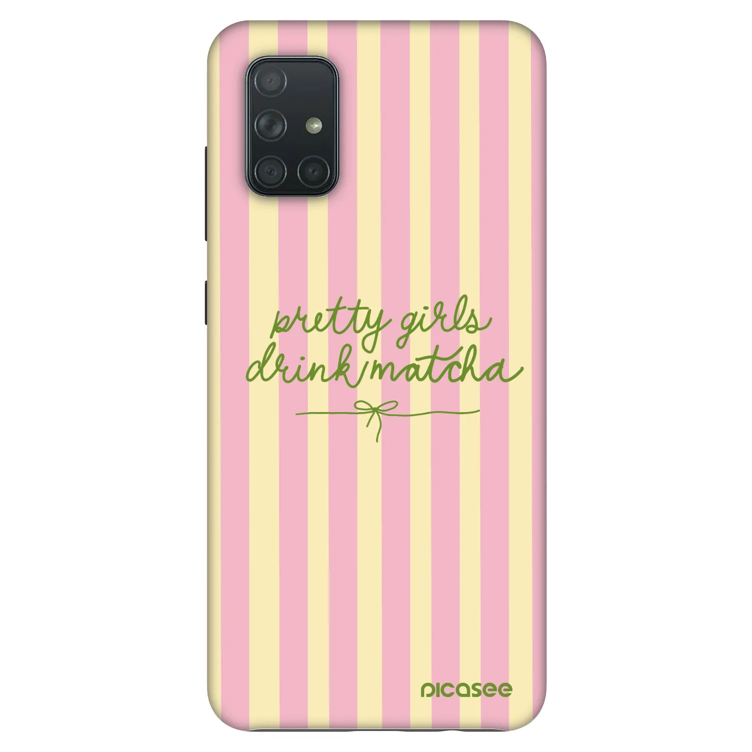 Picasee Fashion Case za Samsung Galaxy A71 A715F - Pretty matcha