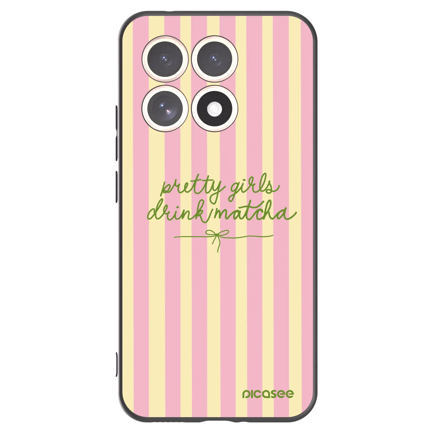 Picasee silikonski črni ovitek za Xiaomi 15T - Pretty matcha