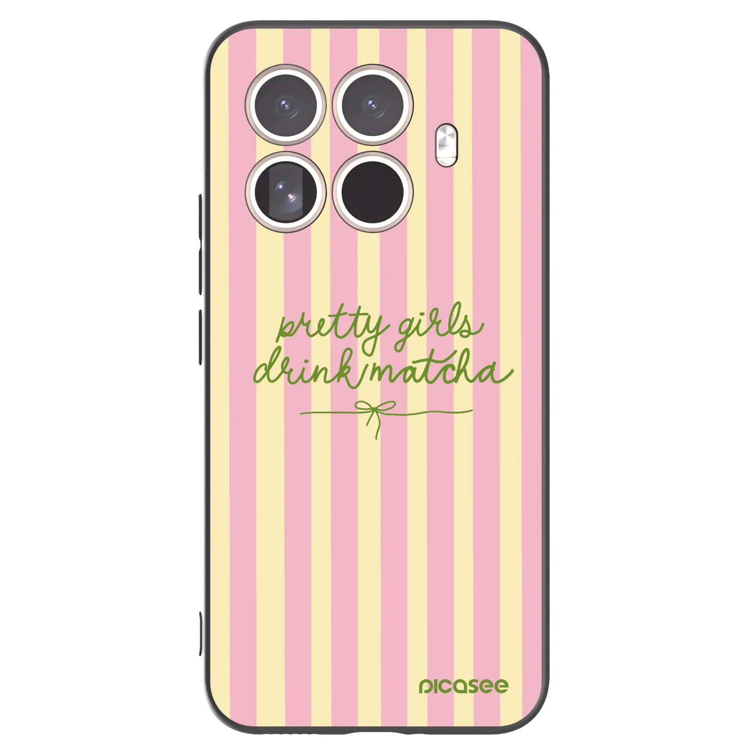 Picasee silikonski črni ovitek za Xiaomi 15T Pro - Pretty matcha