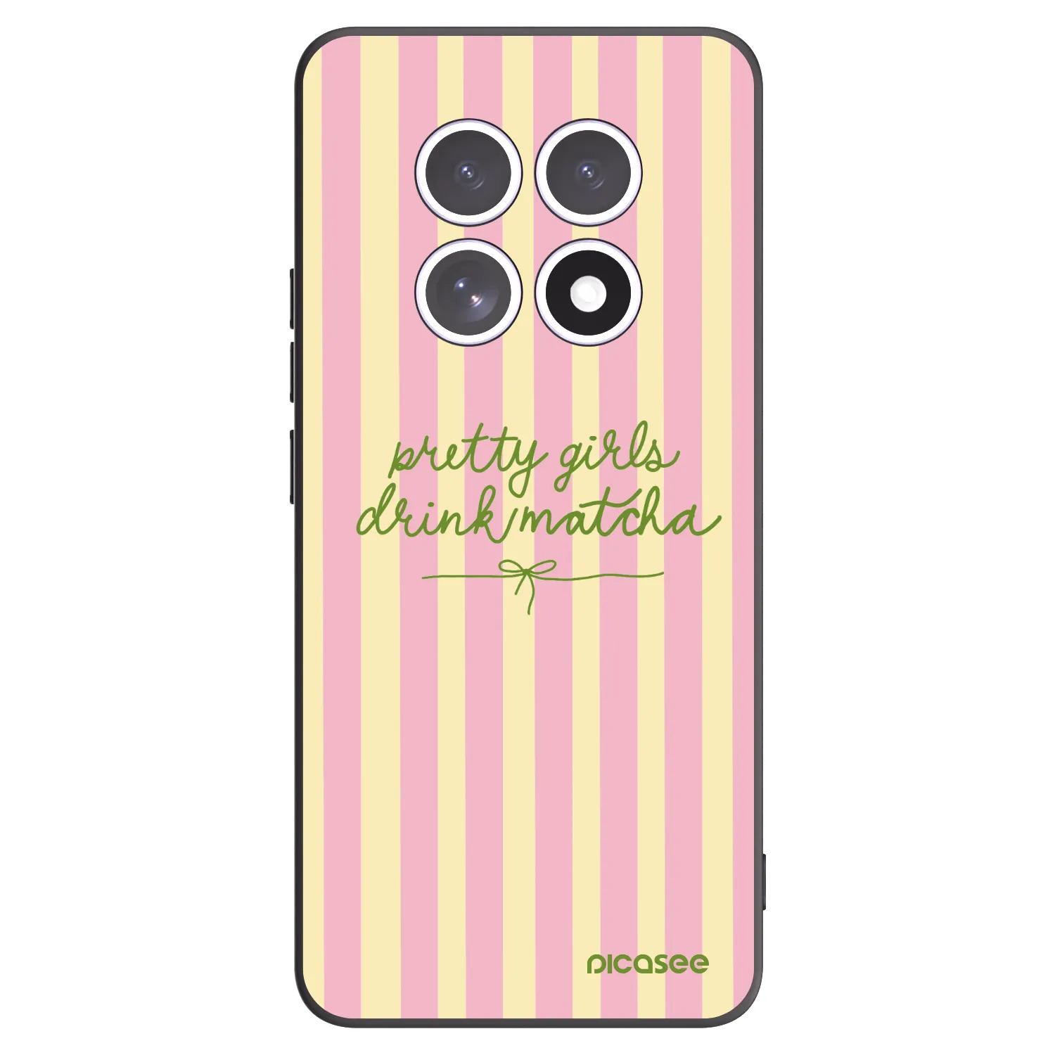 Picasee silikonski črni ovitek za Xiaomi Redmi Note 15 4G - Pretty matcha