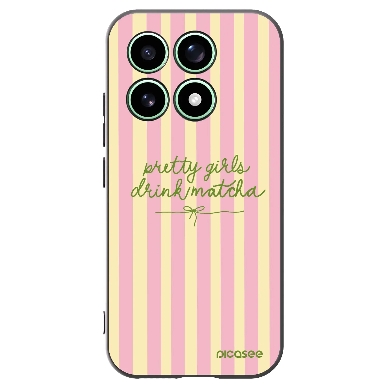 Picasee silikonski črni ovitek za Xiaomi 17 - Pretty matcha