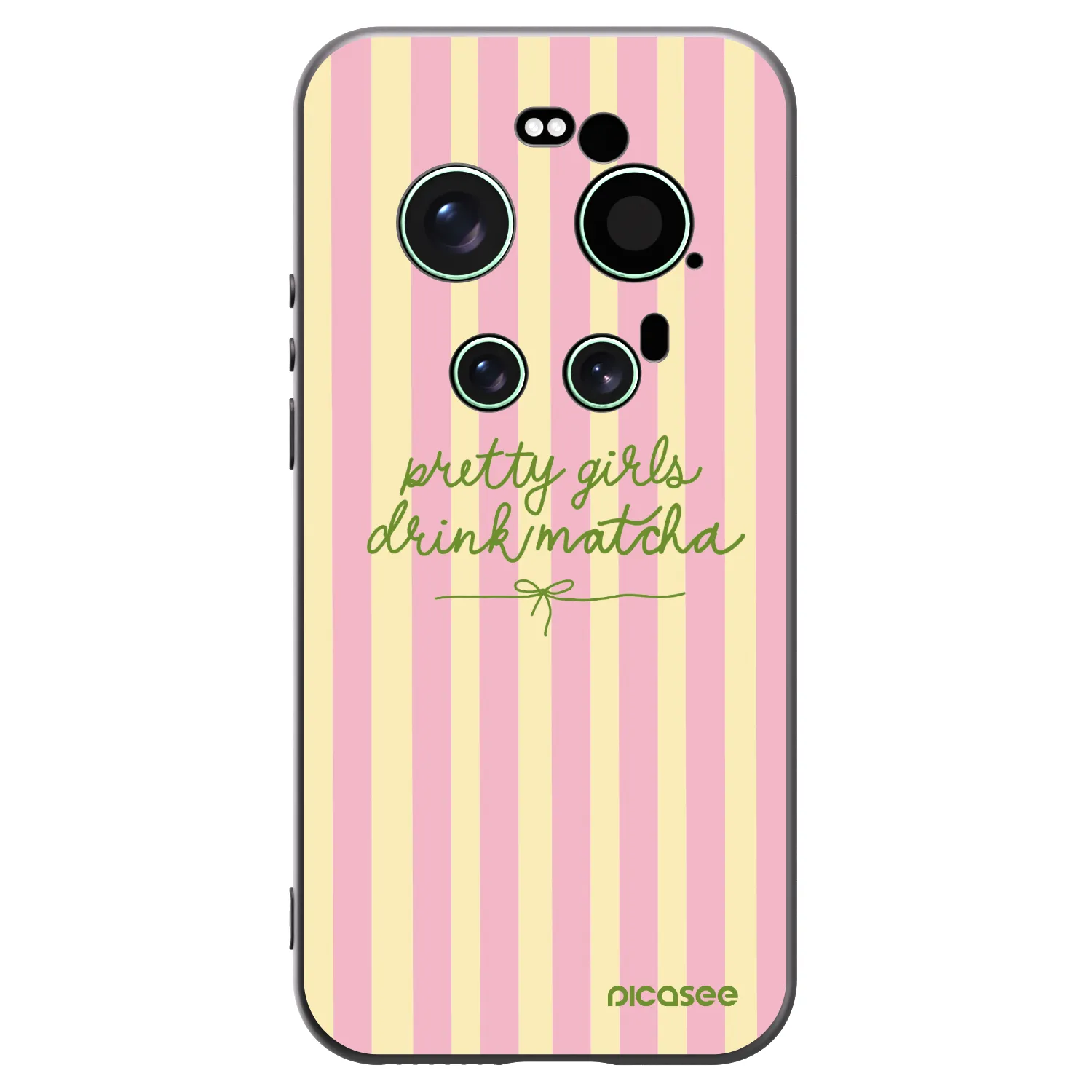 Picasee silikonski črni ovitek za Xiaomi 17 Ultra - Pretty matcha