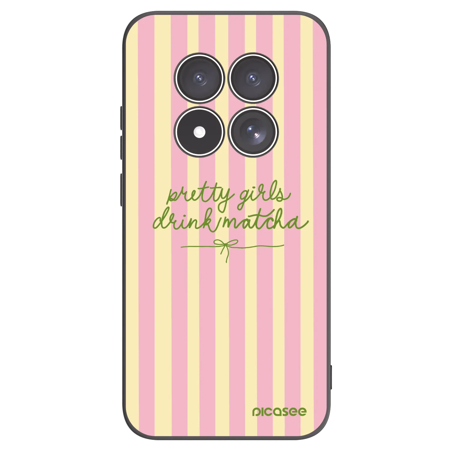 Picasee silikonski črni ovitek za Xiaomi Redmi Note 15 Pro 5G - Pretty matcha