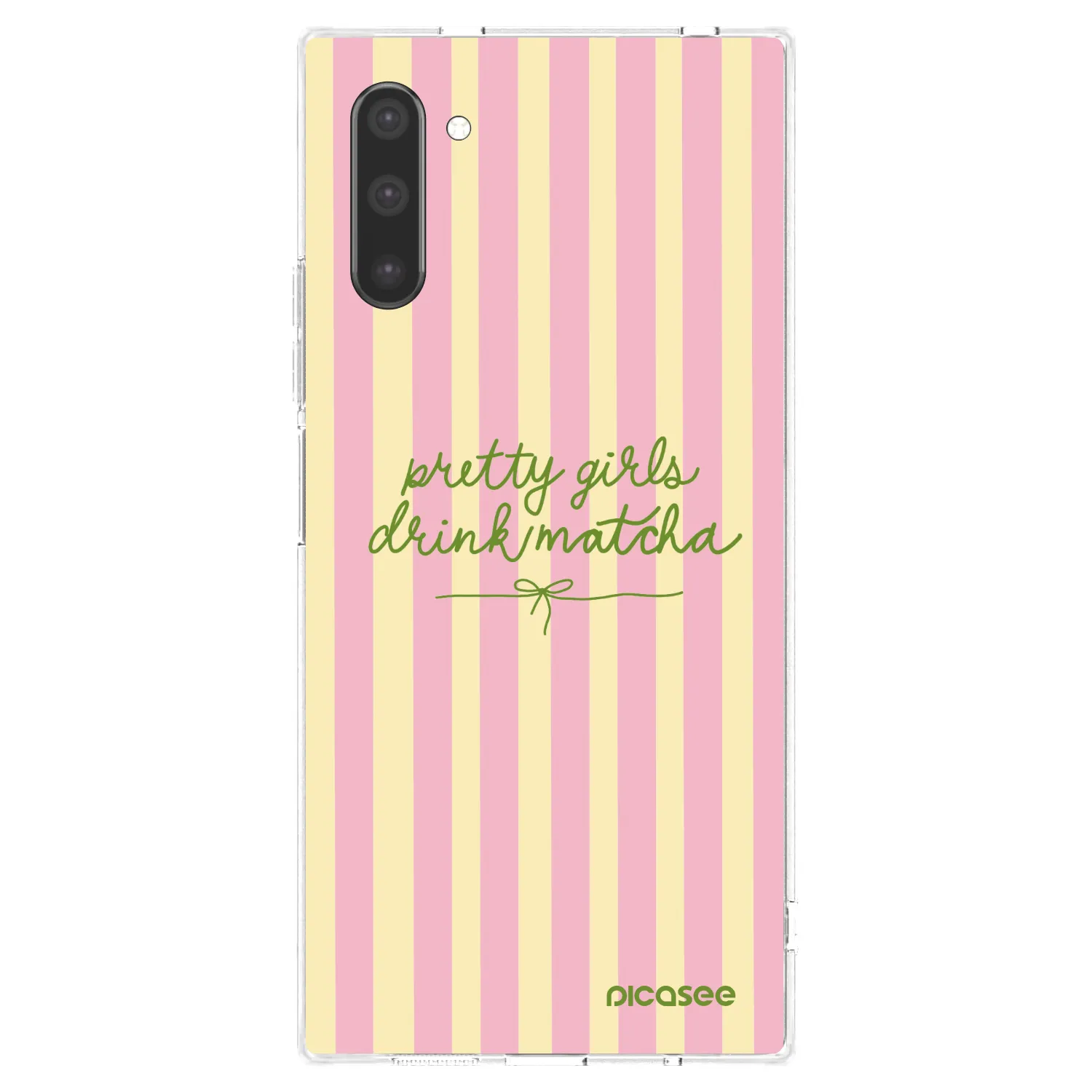 Silikonski prozorni ovitek za Samsung Galaxy Note 10 N970F - Pretty matcha