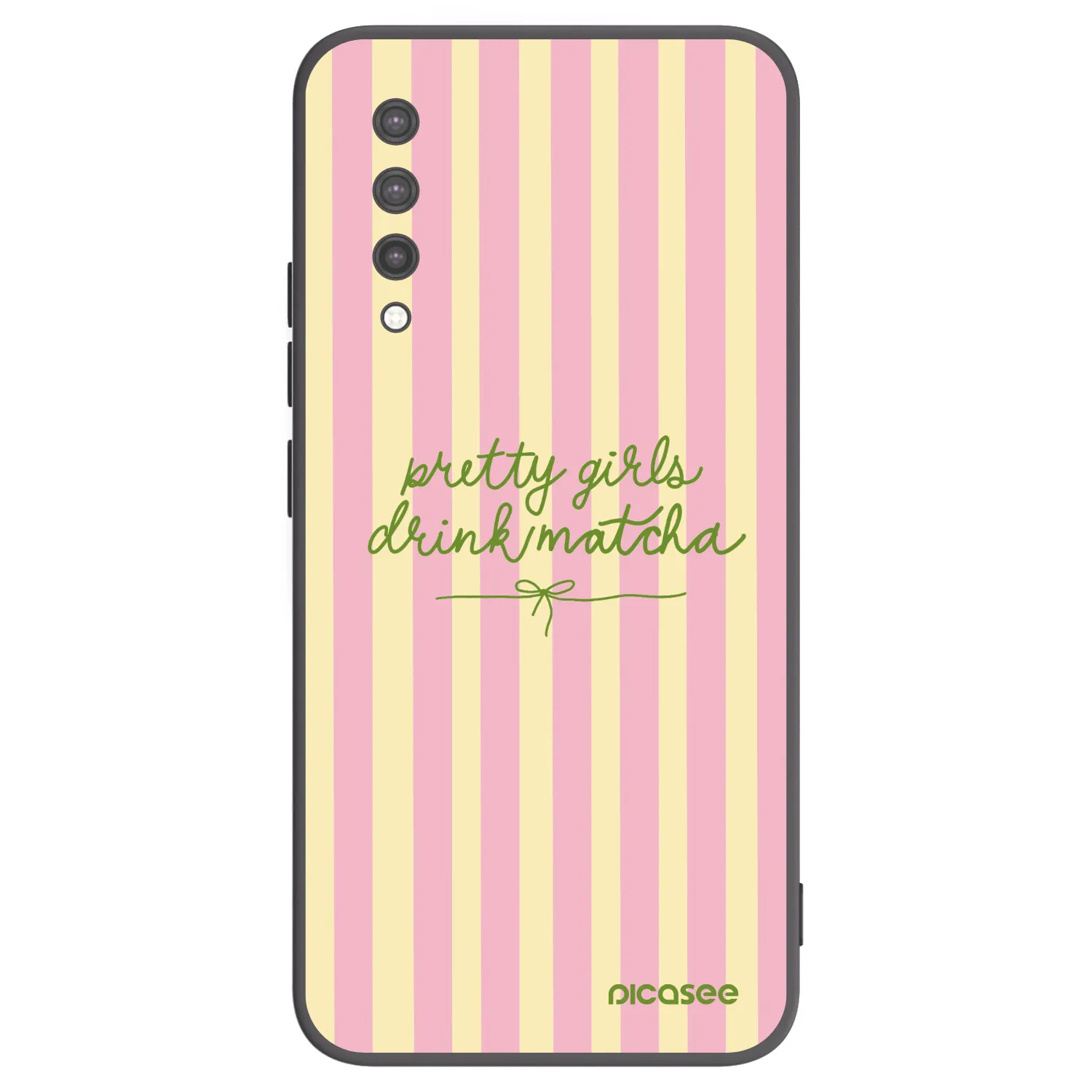 Picasee silikonski črni ovitek za Xiaomi Mi 9 Lite - Pretty matcha