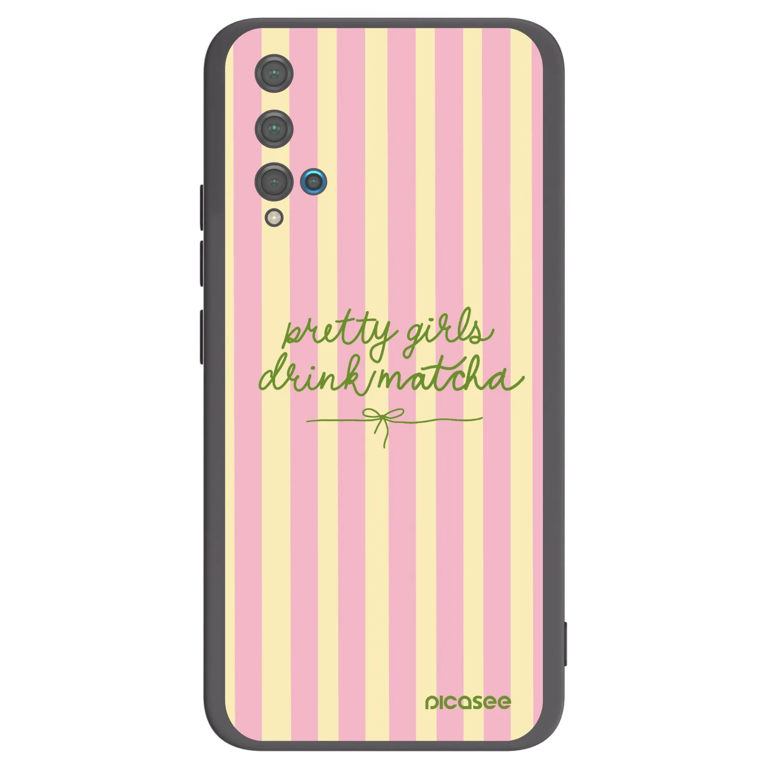 Picasee silikonski črni ovitek za Huawei Nova 5T - Pretty matcha