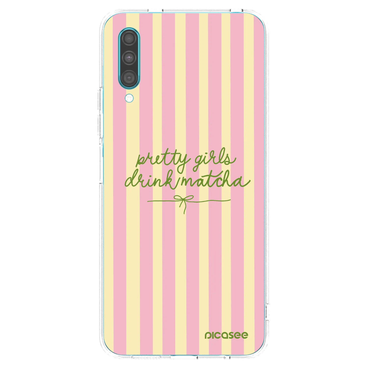 Picasee silikonski prozorni ovitek za Samsung Galaxy A30s A307F - Pretty matcha