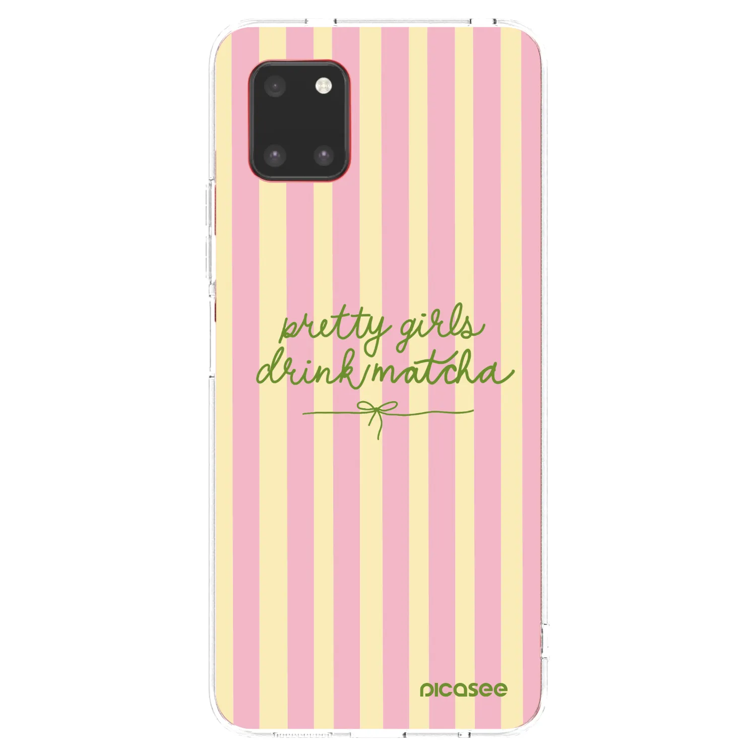 Picasee silikonski prozorni ovitek za Samsung Galaxy Note 10 Lite N770F - Pretty matcha