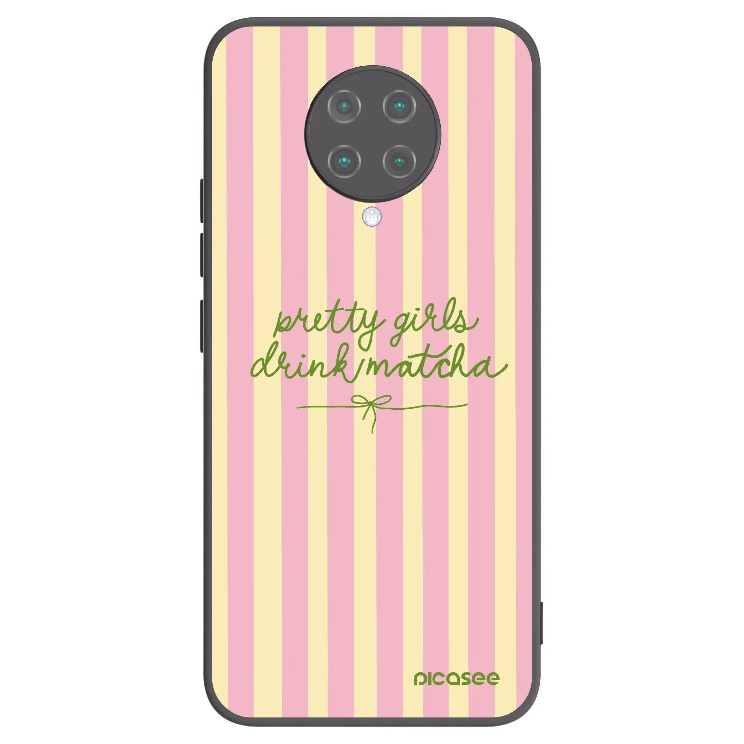 Picasee silikonski črni ovitek za Xiaomi Poco F2 Pro - Pretty matcha