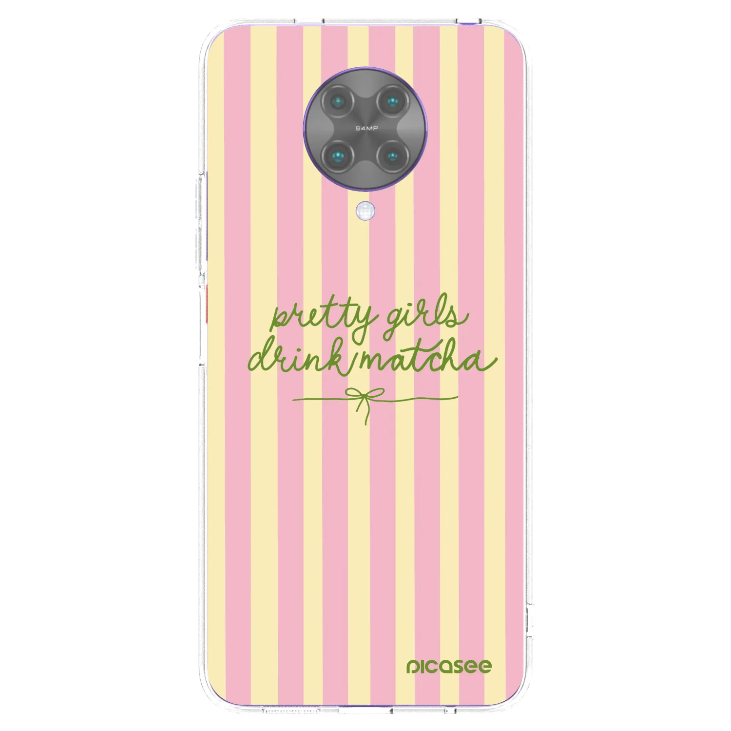 Picasee silikonski prozorni ovitek za Xiaomi Poco F2 Pro - Pretty matcha