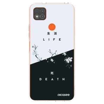 Picasee silikonski prozorni ovitek za Xiaomi Redmi 9C - Life - Death