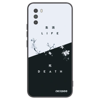 Picasee silikonski črni ovitek za Xiaomi Poco M3 - Life - Death