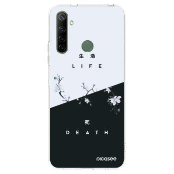 Picasee silikonski prozorni ovitek za Realme 6i - Life - Death