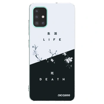 Picasee silikonski prozorni ovitek za Samsung Galaxy M31s - Life - Death