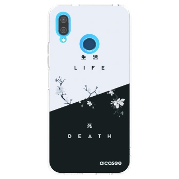 Picasee silikonski prozorni ovitek za Huawei P20 Lite - Life - Death
