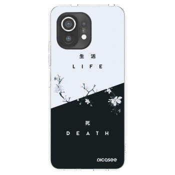 Picasee silikonski prozorni ovitek za Xiaomi Mi 11 - Life - Death