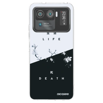 Picasee silikonski prozorni ovitek za Xiaomi Mi 11 Ultra - Life - Death