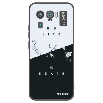 Picasee silikonski črni ovitek za Xiaomi Mi 11 Ultra - Life - Death