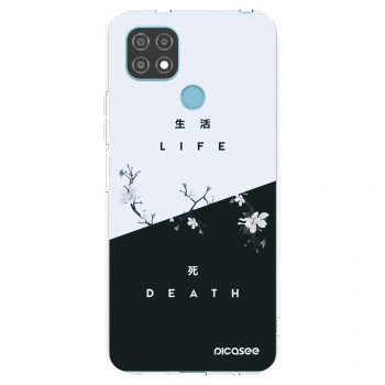 Picasee silikonski prozorni ovitek za Realme C21 - Life - Death