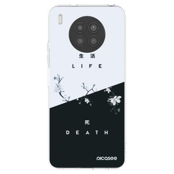 Picasee silikonski prozorni ovitek za Huawei Nova 8i - Life - Death
