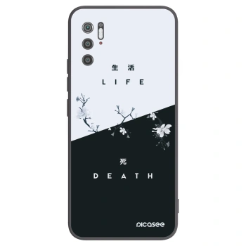 Picasee silikonski črni ovitek za Xiaomi Poco M3 Pro 5G - Life - Death