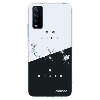 Picasee silikonski prozorni ovitek za Vivo Y11s - Life - Death