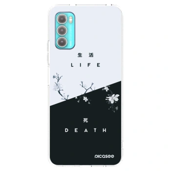 Picasee silikonski prozorni ovitek za Motorola Moto G60 - Life - Death