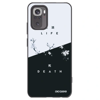 Picasee silikonski črni ovitek za Xiaomi Redmi Note 11S 4G - Life - Death