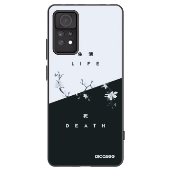 Picasee silikonski črni ovitek za Xiaomi Redmi Note 11 Pro - Life - Death