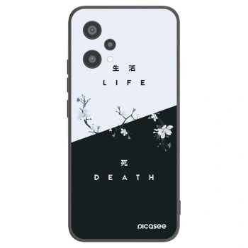 Picasee silikonski črni ovitek za Realme 9 Pro 5G - Life - Death