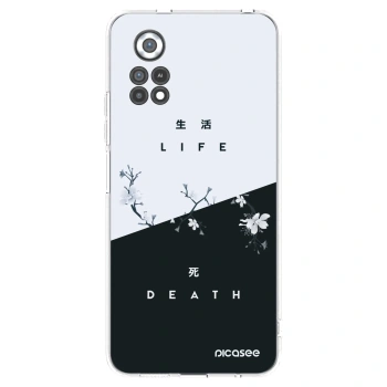 Picasee silikonski prozorni ovitek za Xiaomi Poco X4 Pro 5G - Life - Death