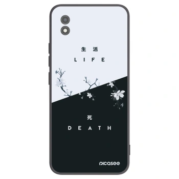 Picasee silikonski črni ovitek za Realme C11 (2021) - Life - Death