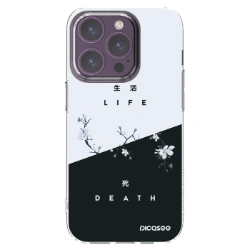 Picasee silikonski prozorni ovitek za Apple iPhone 14 Pro - Life - Death