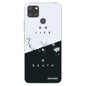Picasee silikonski prozorni ovitek za Realme C21Y - Life - Death