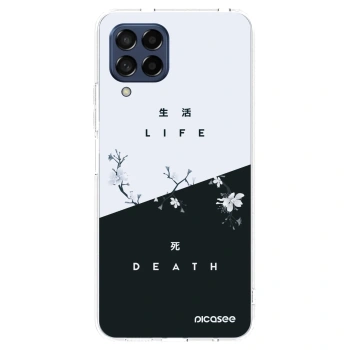 Picasee silikonski prozorni ovitek za Samsung Galaxy M53 5G - Life - Death