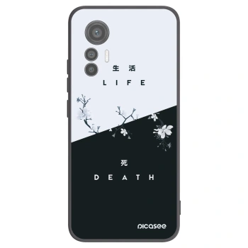 Picasee silikonski črni ovitek za Xiaomi 12 Lite - Life - Death