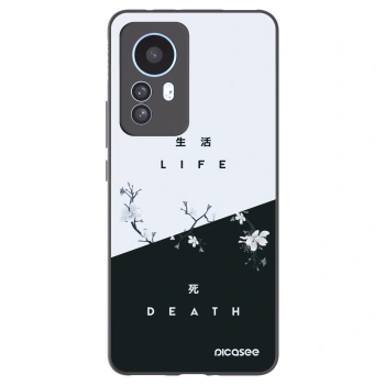 Picasee silikonski črni ovitek za Xiaomi 12T Pro - Life - Death