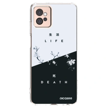 Picasee silikonski prozorni ovitek za Motorola Moto G32 - Life - Death