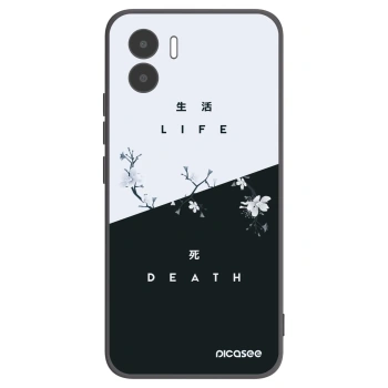 Picasee silikonski črni ovitek za Xiaomi Redmi A1 - Life - Death
