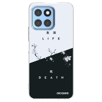 Picasee silikonski prozorni ovitek za Honor X6 - Life - Death