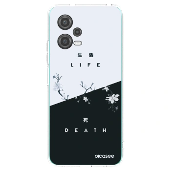 Picasee silikonski prozorni ovitek za Xiaomi Poco X5 - Life - Death