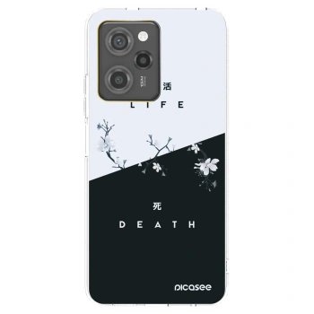 Picasee silikonski črni ovitek za Xiaomi Poco X5 Pro - Life - Death