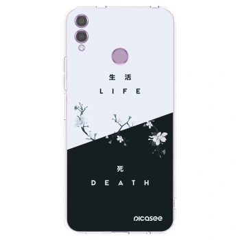 Picasee silikonski prozorni ovitek za Honor 8X - Life - Death