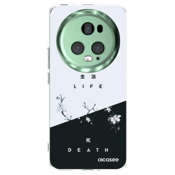 Picasee silikonski prozorni ovitek za Honor Magic5 Pro - Life - Death