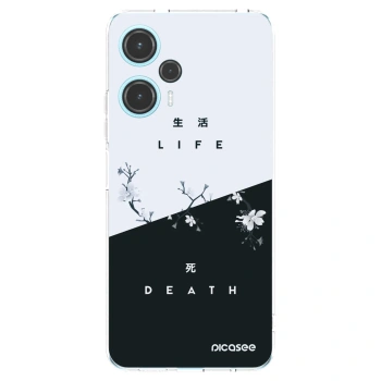 Picasee silikonski prozorni ovitek za Xiaomi Poco F5 - Life - Death