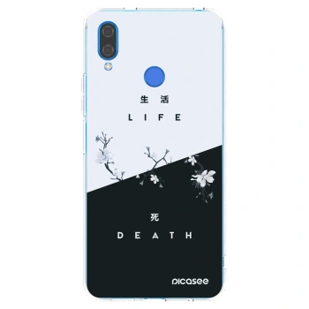 Picasee silikonski prozorni ovitek za Huawei Nova 3 - Life - Death