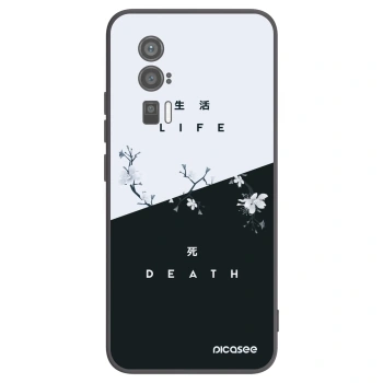 Picasee silikonski črni ovitek za Xiaomi Poco F5 Pro 5G - Life - Death