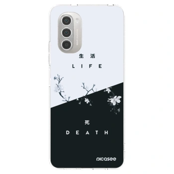 Picasee silikonski prozorni ovitek za Motorola Moto G51 - Life - Death