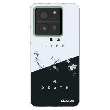 Picasee silikonski prozorni ovitek za Xiaomi 13T Pro - Life - Death