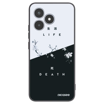 Picasee silikonski črni ovitek za Realme C53 - Life - Death